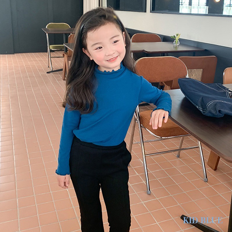 Áo Len Cashmere Phối Ren Ấm Áp Cho Bé Gái