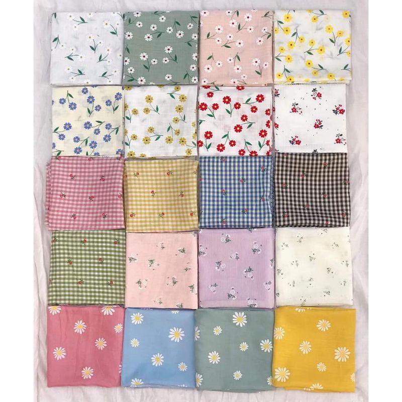 Khăn Bandana hoạ tiết dễ thương