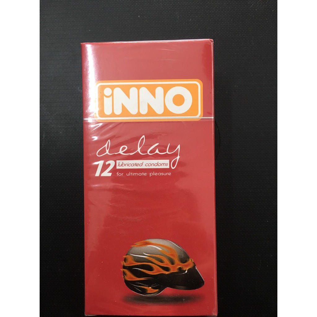 Bao cao su INNO DELAY Chống Xuất Tinh Sớm, kéo dài thời gian quan hệ - Made in Malaysia