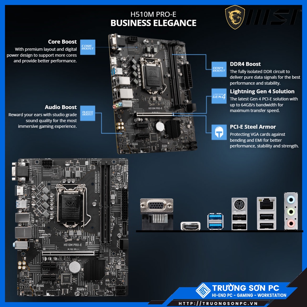 Mainboard MSI H510M PROE | Socket 1200