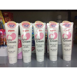 tuan1013 Kem dưỡng ẩm da cho bé Pigeon Baby Cream Nhật Bản tuan1013