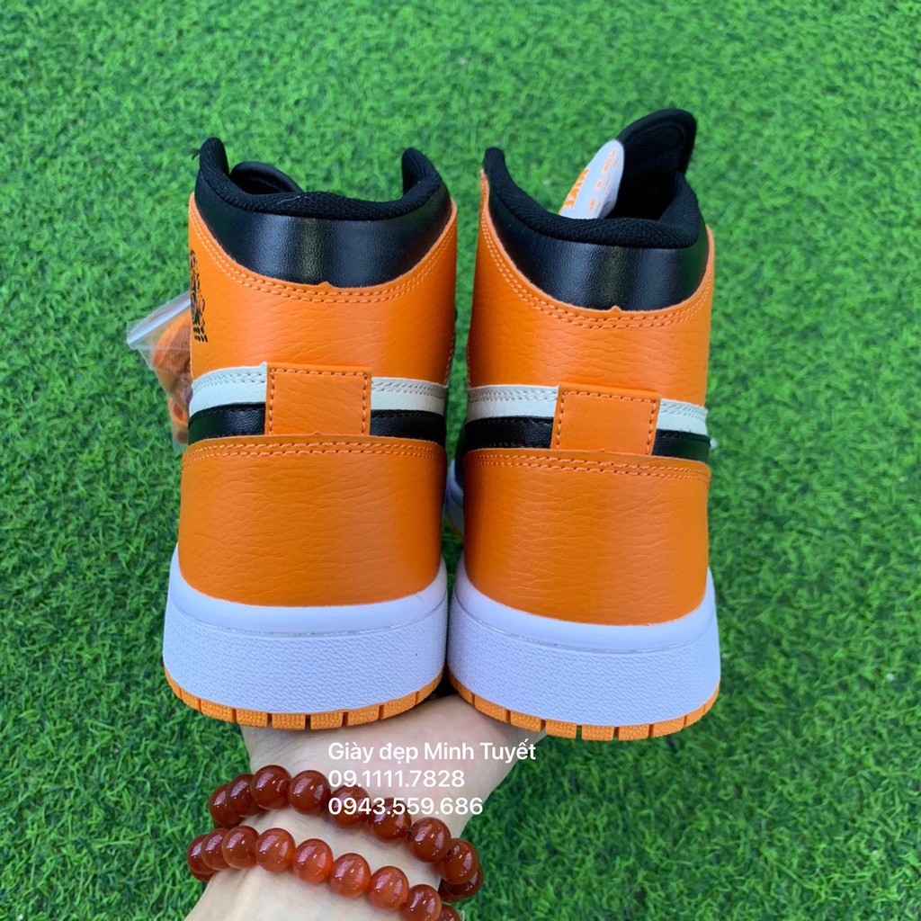 Giày Jordan-1 Cam cao cổ Sneaker thể thao Nam chất lượng cao, giá rẻ tốt nhất thị trường Hà Nội toàn quốc