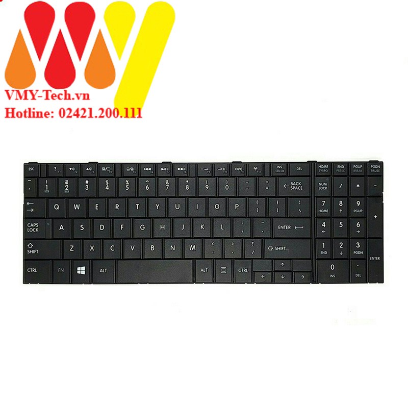 Bàn Phím Laptop Toshiba Satellite C50-B C50D-B C55-B C55D-B C50A-B