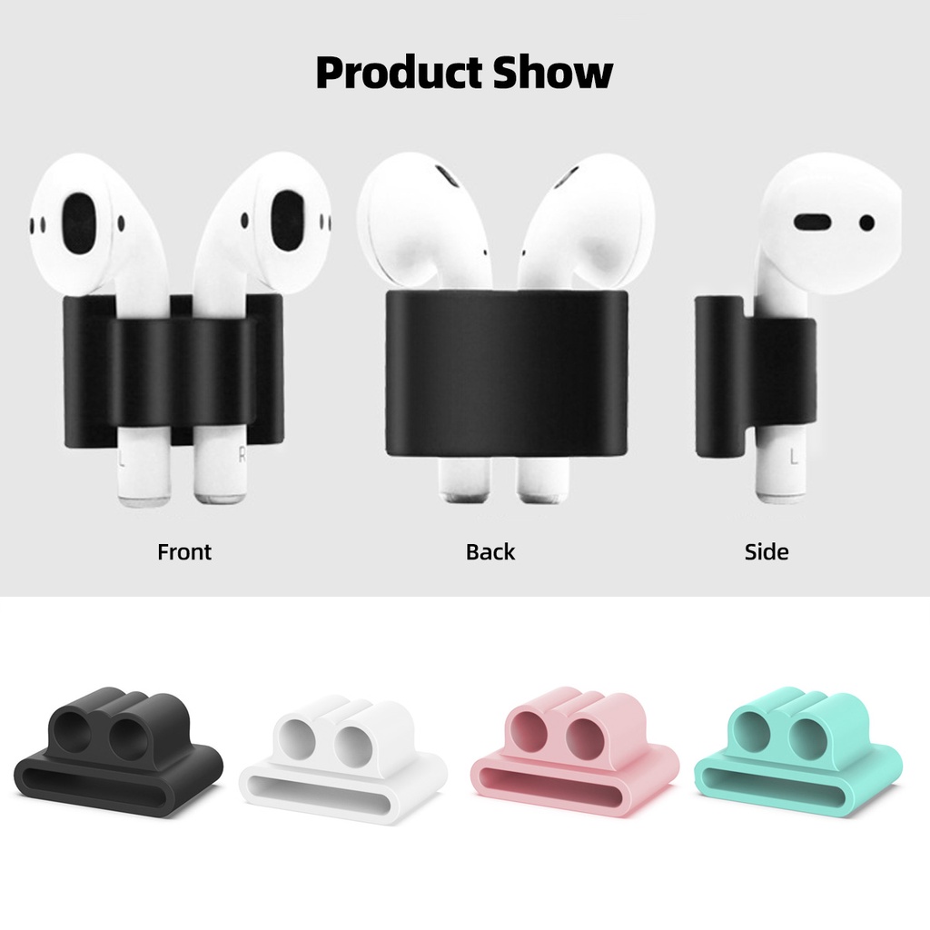 Kẹp Giữ Tai Nghe Không Dây Air-pods 3 2 1 Bằng Silicon Chống Thất Lạc Cho Air-pods Pro