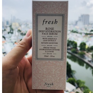 [CÓ HÓA ĐƠN DUTYFREE] Tinh chất Fresh ROSE DEEP HYDRATION FACE SERUM 30ml