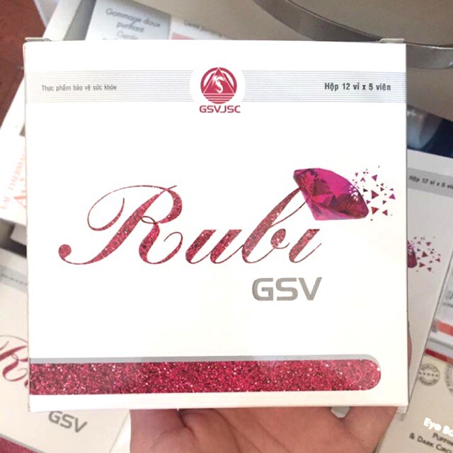 Rubi GSV - Bổ Sung Vitamin Và Dưỡng Chất Cho Da