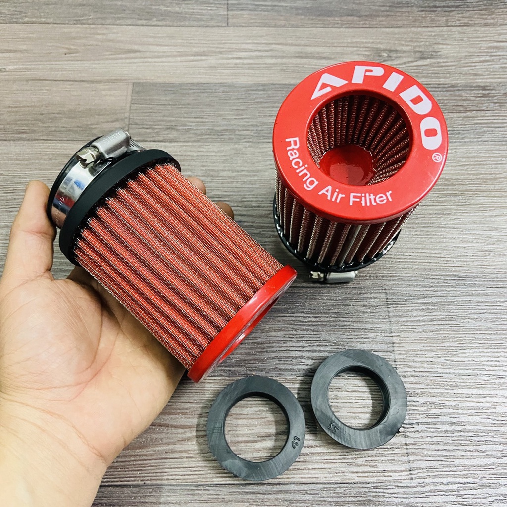 (MỚI VỀ) LỌC GIÓ ĐỘ CAO CẤP APIDO GẮN CÁC DÒNG XE EXCITER, WINNER, WINNER X, RAIDER, SATRIA, SONIC