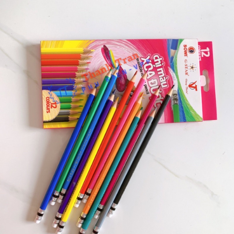 Chì màu xoá được
