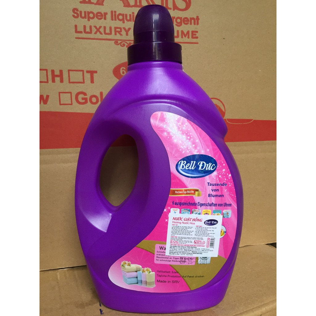 Nước giặt BELL ĐỨC (dạng sữa giặt) 3,6L