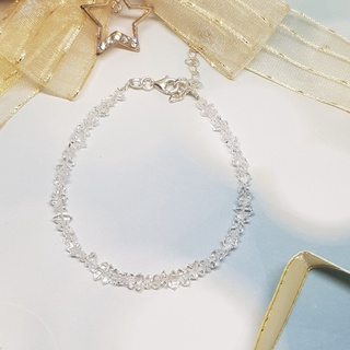 [1 hạt][Herkimer D] Hạt lẻ đá phong thủy 2-5mm