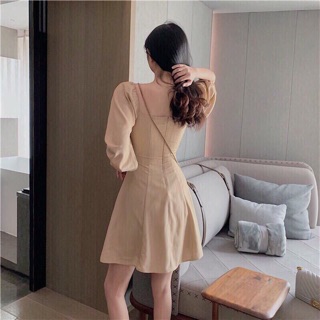 ĐẦM TAY PHỒNG CỔ U