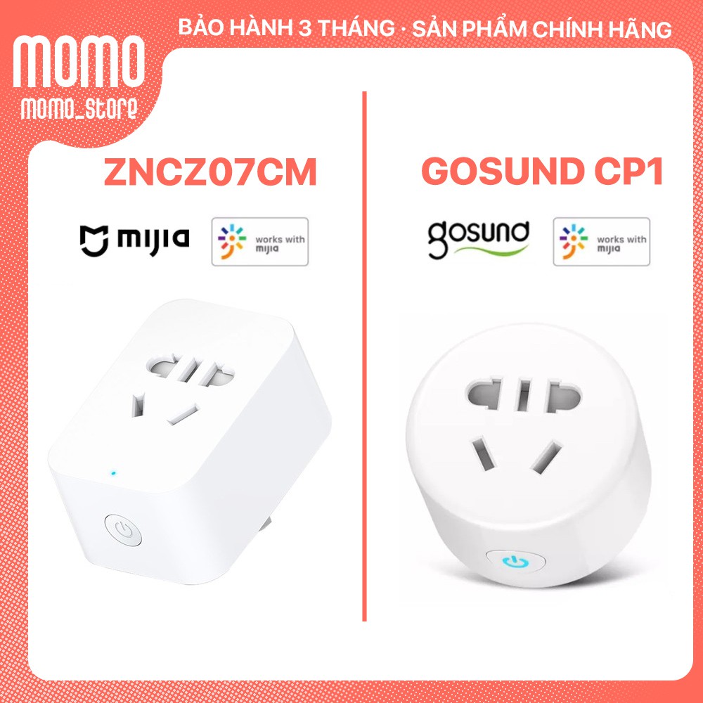 Ổ cắm thông minh điều khiển qua Wifi Xiaomi Mijia Gen 2 (ZNCZ07CM) / Xiaomi Gosund CP1