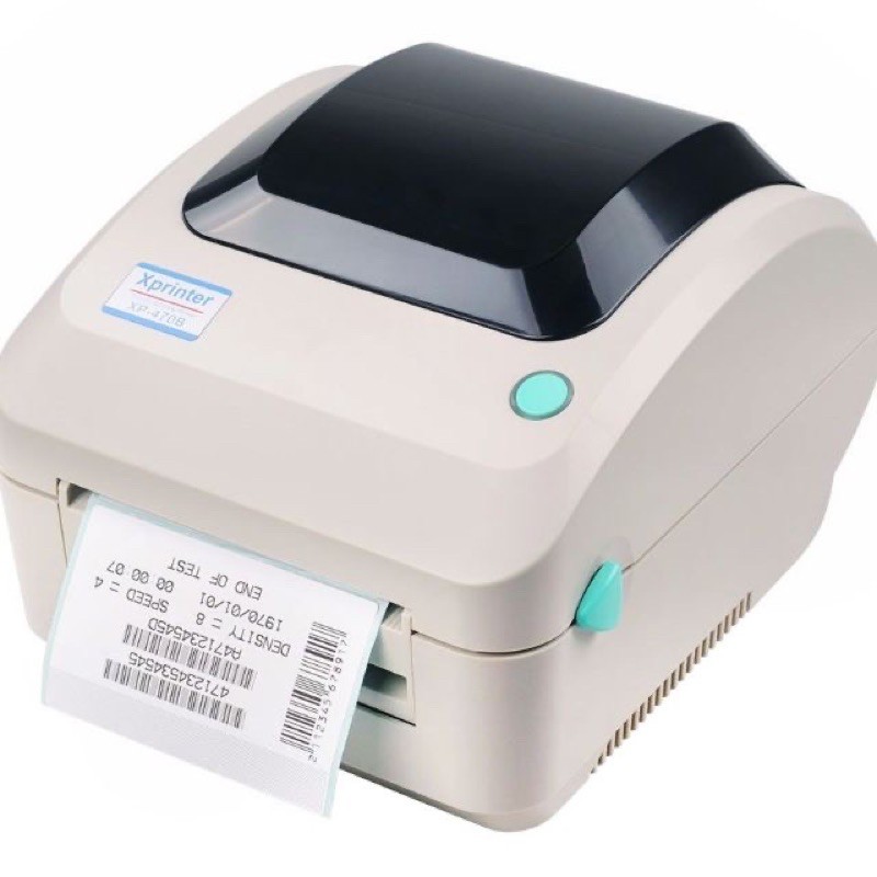 Máy in tem, in đơn hàng, in sticker nhỏ gọn Xprinter, model XP-470B