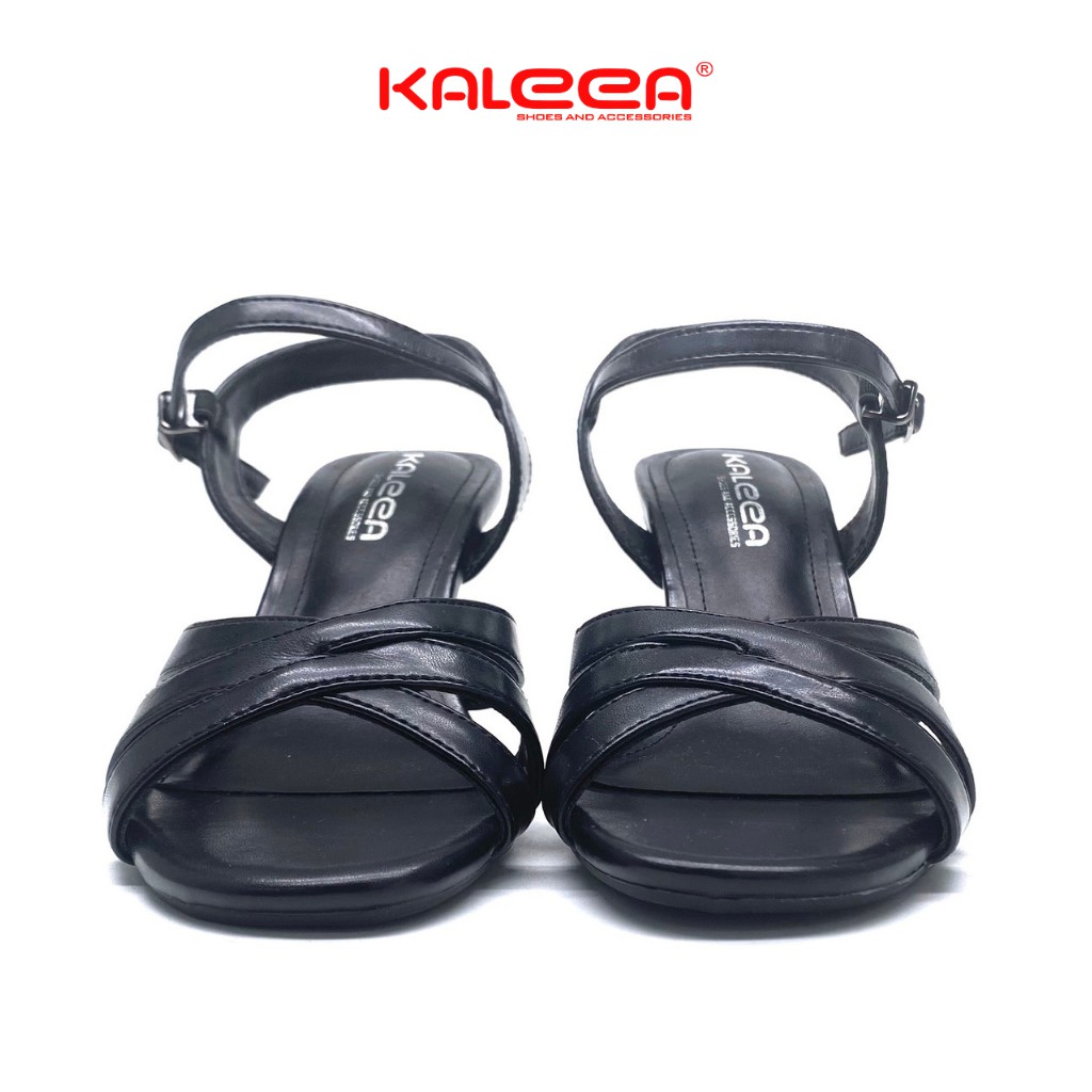 Giày Sandal Nữ Cao Gót KALEEA UK1072 - Quai Mảnh Gót Trụ 7 Phân Mũi Nhọn Kiểu Dáng Hiện Đại