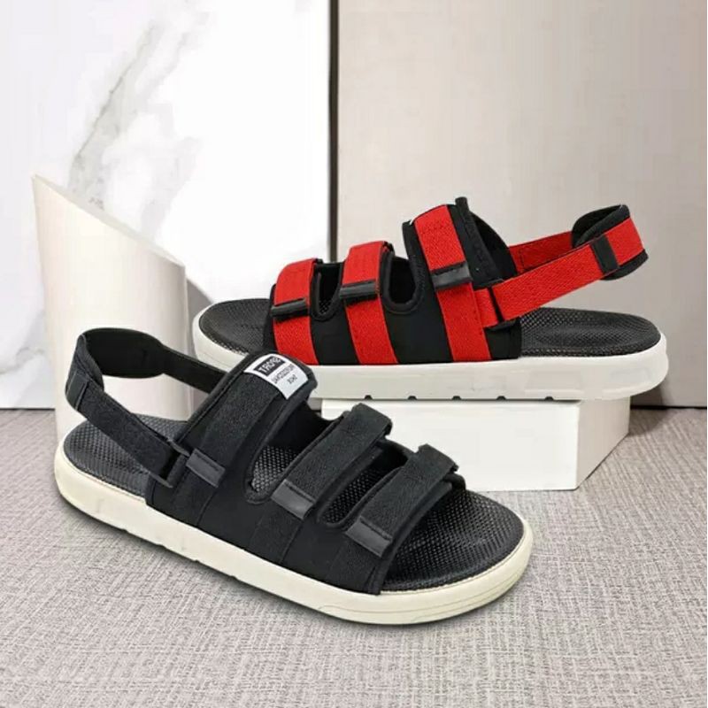 [HOT] Sandal quai ngang nam nữ chuẩn kiểu Hàn Quốc - quai sau tháo rời, lên chân cực đẹp