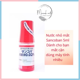 Nước Nhỏ Mắt Giảm Cận Sancoba Nhật Bản 5ml