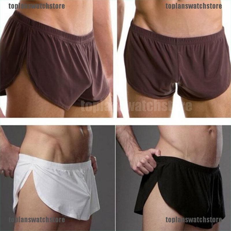 Quần lót boxer ngắn chữ U phong cách đơn giản cho nam