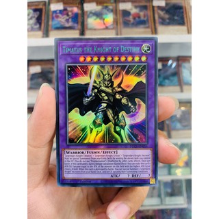 Thẻ Bài Lẻ YugiOh! Mã DLCS-EN054 - Timaeus the Knight of Destiny - Ultra Rare (Green) - 1st Edition