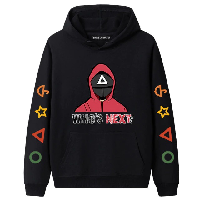 Áo Hoodie dài tay UNISEX SQUID GAME siêu ngầu phong cách Hottrend đủ size | NA STORE