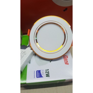 Đèn led âm trần rạng đông 7w đổi màu