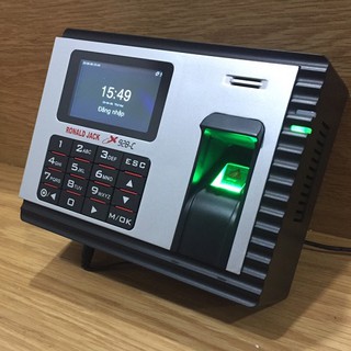 Máy chấm công bằng vân tay Ronald Jack X 928-C ( pin lưu điện)