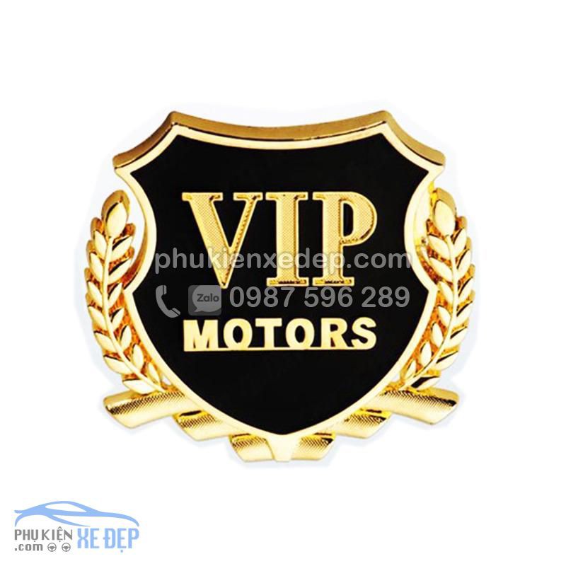Huy hiệu VIP trang trí xe MỚI NHẤT  Decal trang trí xe hơi ô tô