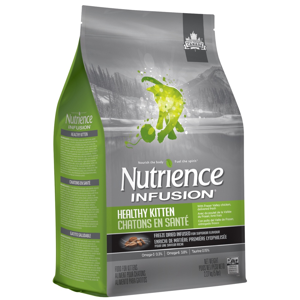 2.5kg - Hạt Kitten Nutrience dành cho Mèo con dưới 12 tháng tuổi - Nutrience Original Healthy Kitten