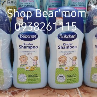💥 Dầu gội Bubchen Kinder Shampoo (400ml) - Đức