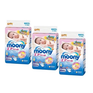 Tã dán cao cấp moony nb90/s84/m64/l54