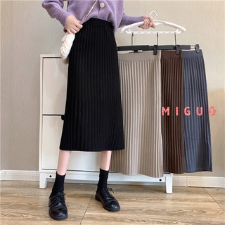 Chân Váy Len Nữ Dáng Dài Thời Trang Sành Điệu