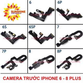 Camera trước các dòng iPhone 6, 6 Plus, 6S, 6S Plus, 7, 7 Plus độ phân giải cao