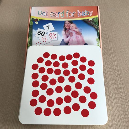 Bộ Dạy trẻ học toán - DOT card for baby