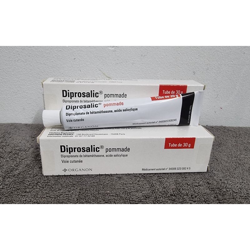 (MẪU MỚI)Pommade bôi ngoài da hỗ trợ giảm ngứa Diprosalic 30g, hàng Pháp