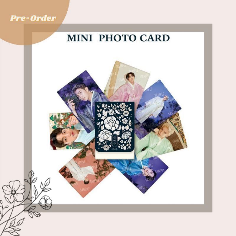 [OFFICIAL MERCH] BTS ẢNH MINICARD DALMAJUNG, SET 7 CHIẾC (HÀNG ĐỢT 1)