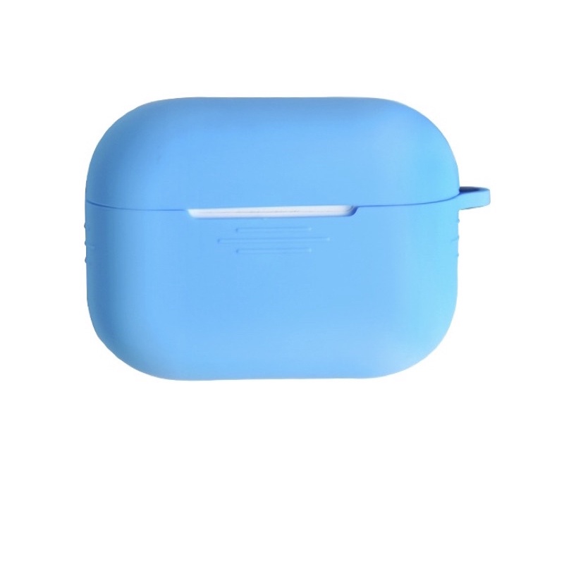 Vỏ Case Ốp bảo vệ tai nghe airpods 3 silicon dẻo màu + kèm móc