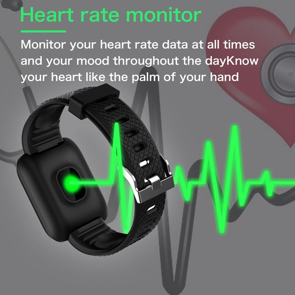 Glenes Đồng Hồ Đeo Tay Thông Minh Đếm Bước Chân Hỗ Trợ Theo Dõi Giấc Ngủ Kết Nối Bluetooth