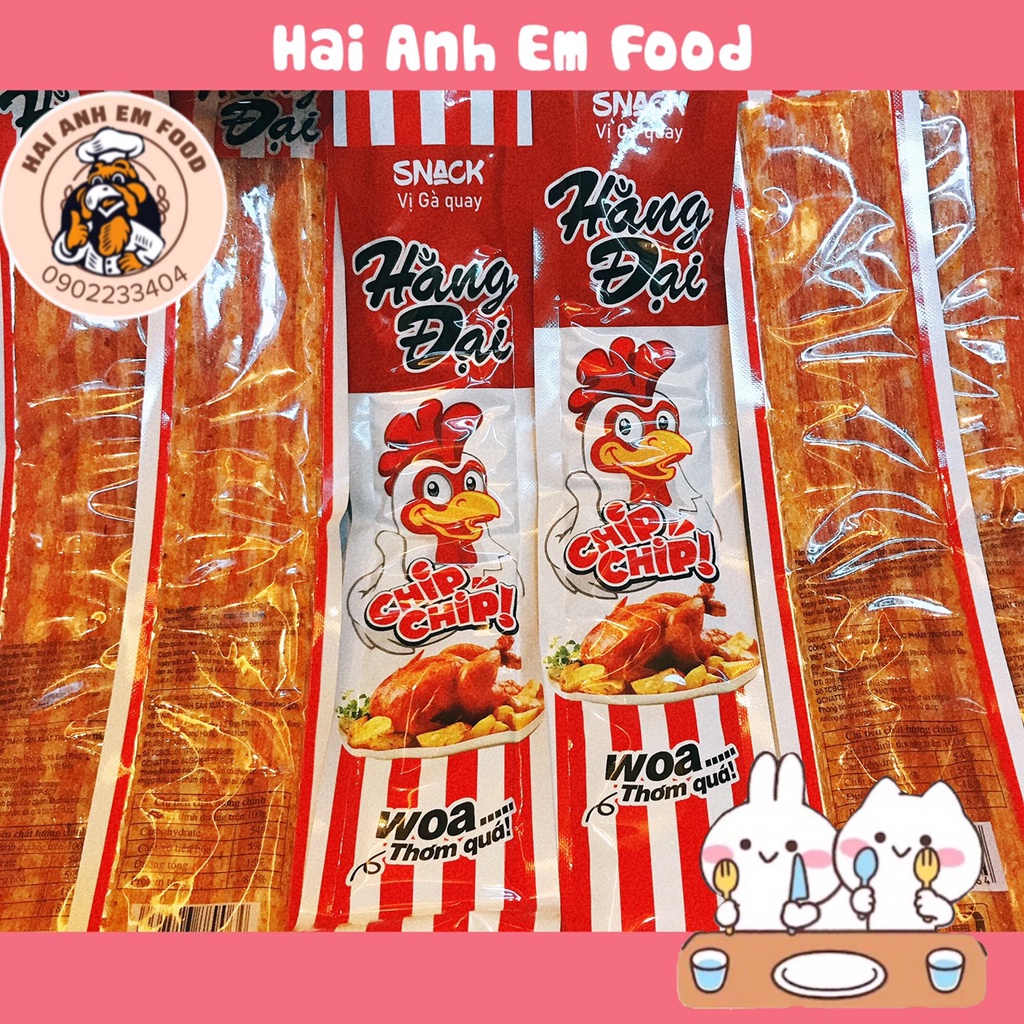 Que Cay Snack Hằng Đại Vị Gà Quay Đồ Ăn Vặt Cổng Trường