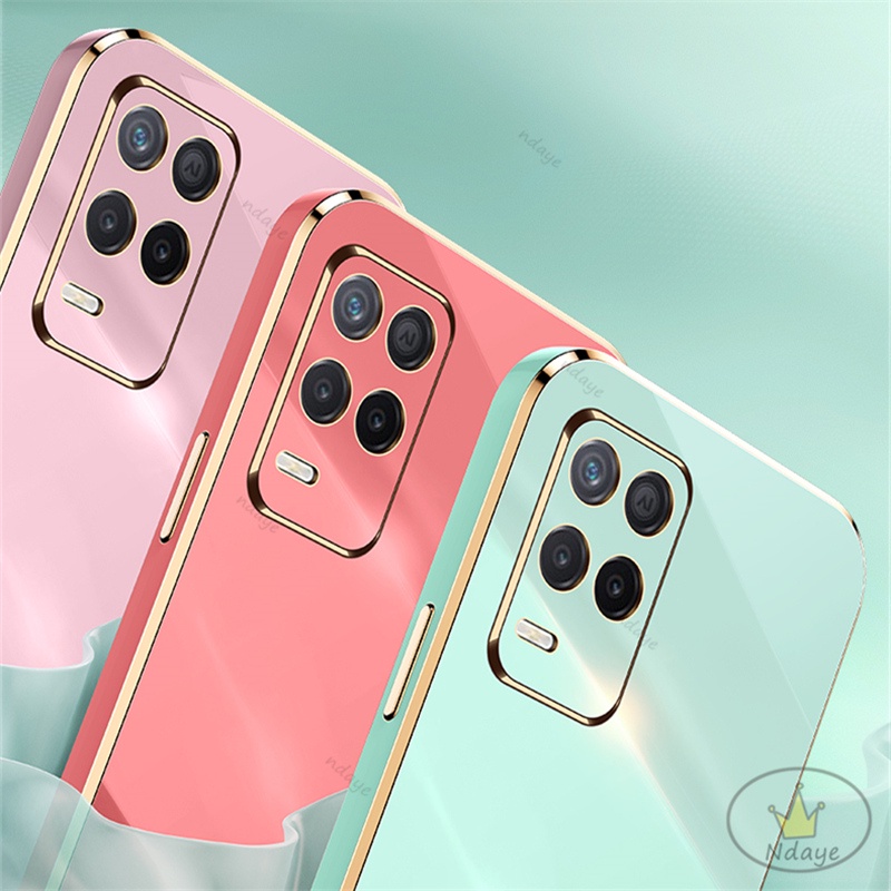 Ốp Lưng Realme 8 8PRO 8 5G 7i C17 7PRO 9 PRO 9 PRO+ 8i Thoại Tpu Màu Trơn Bảo Vệ Camera Cho Ốp Điện Realme 8 8Pro NDYZB