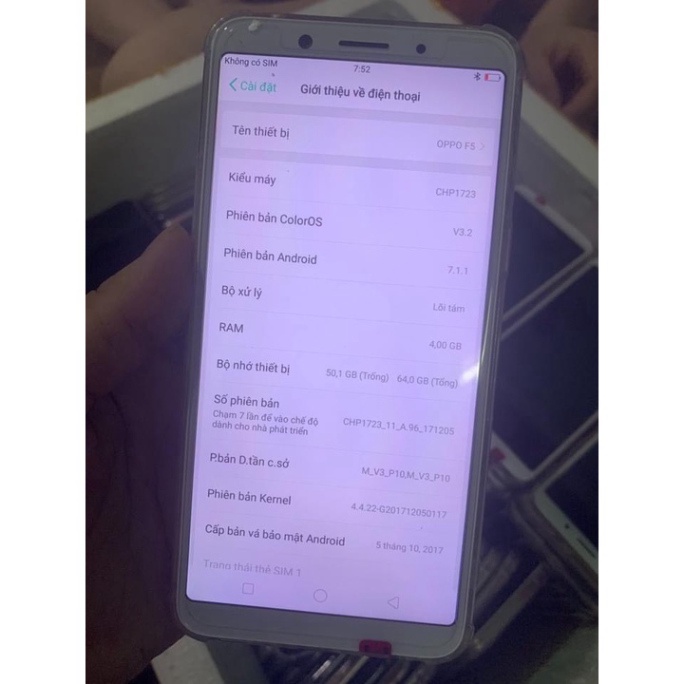 Điện thoại Oppo F5- Ram 4GB Rom 32/64gb - Camera selfie 20Mp New Fullbox MSP 021