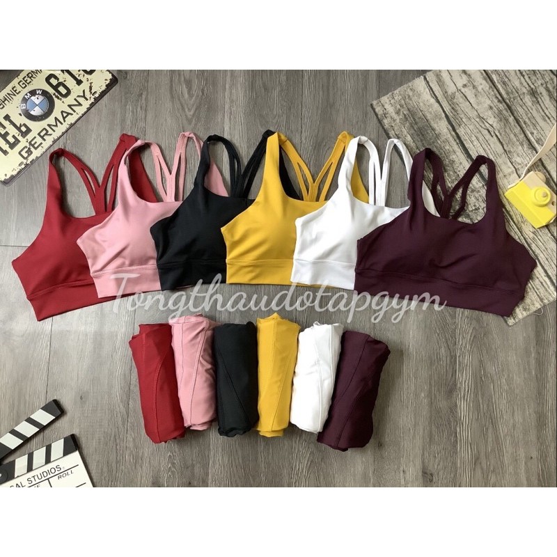 SET BRA DÂY KẾT HỢP GYM, THỂ THAO, YOGA