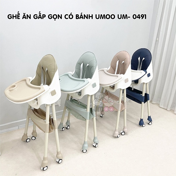 GHẾ ĂN DẶM ĐA NĂNG UMOO SIÊU CAO CẤP