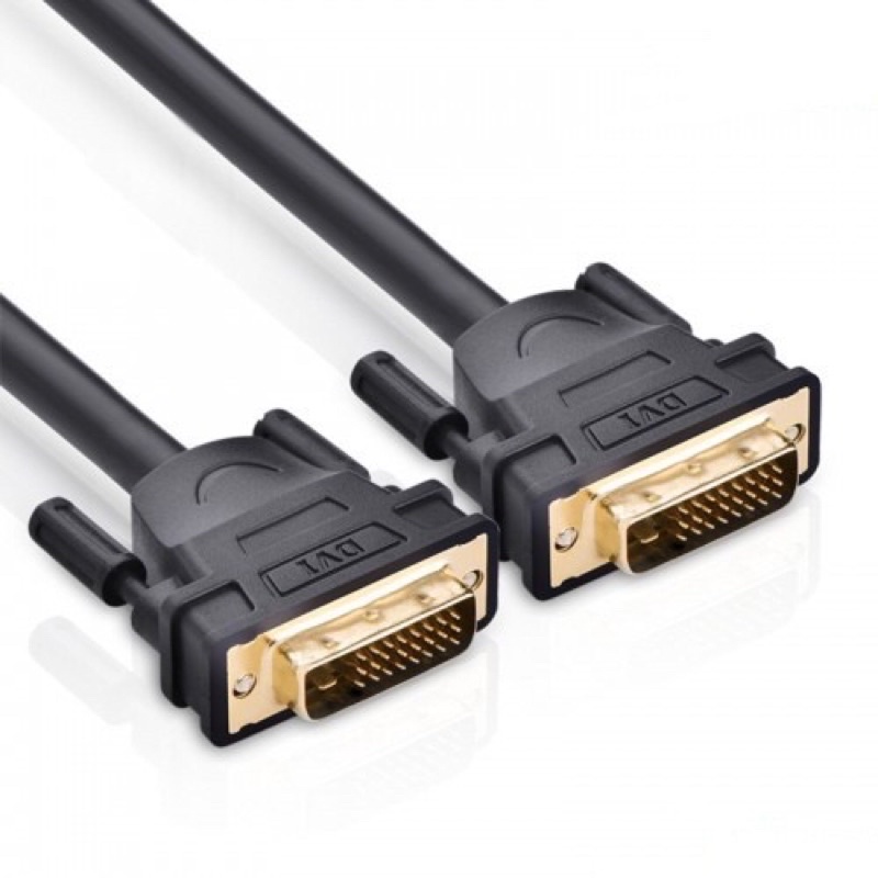 Dây Cáp DVI Sang DVI Dài 1.5m Tròn Đen Chuẩn 24+1