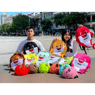 Balo cá mập baby shark chính hãng poc