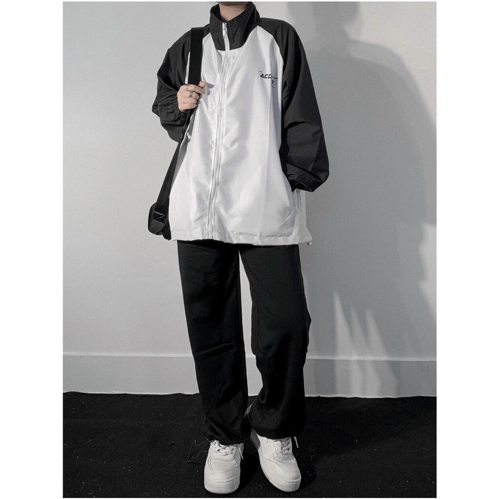 Áo Khoác Unisex Nam Nữ Form Rộng ACOVER Phong Cách Hàn Quốc Mẫu Mới Cực Hot - CLITUS FASHION