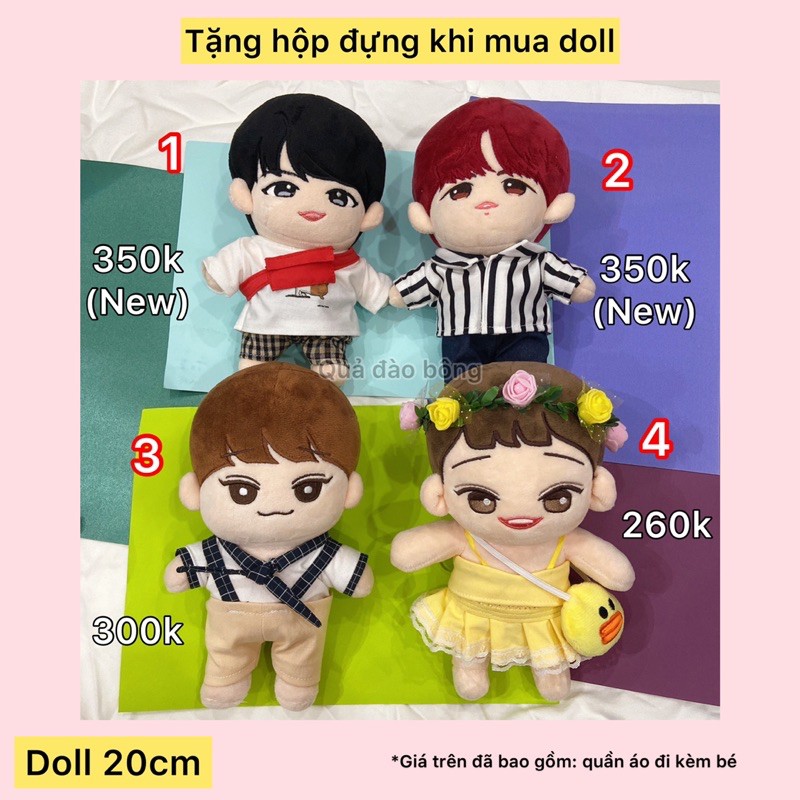 | DOLL 20cm | Nhượng búp bê 20cm