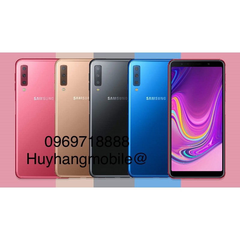 Điện Thoại  Samsung Galaxy A7 2018 ( 4GB/64GB ). Hàng chính hãng, like new đẹp  90-95%.