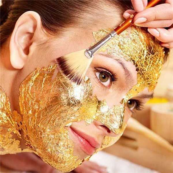 Lá Vàng 24K Dát Vàng Dừa, Trái Cây , Vàng lá dát vàng 24k  cho Đồ Trang Trí, Bàn Ghế, Giường Tủ ,Tượng Phật