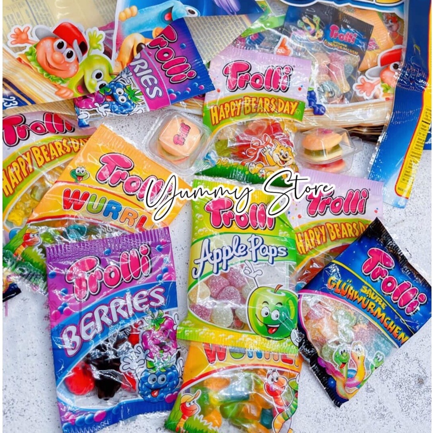 Kẹo Dẻo Tổng Hợp Trolli World Gói 230G