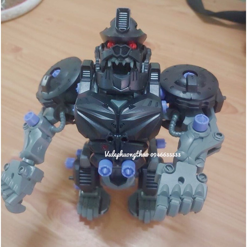 Mô hình lắp ráp Thú vương đại chiến Zoids Knuckle Kong Takara Tomy Nhật