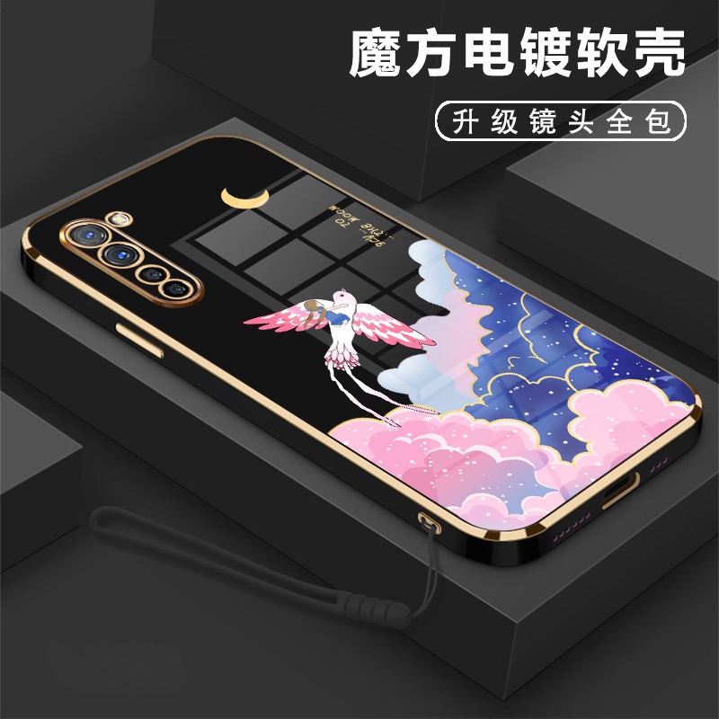 Ốp Điện Thoại Họa Tiết Cô Gái Dễ Thương Cho Oppo RENO Oppo RENO 2 Oppo RENO Z Oppo RENO 3 Oppo RENO 3Pro Oppo RENO 2F